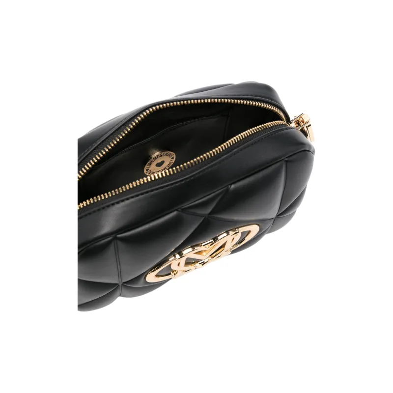 LOVE MOSCHINO Logo plaque Cross Body Bag-3