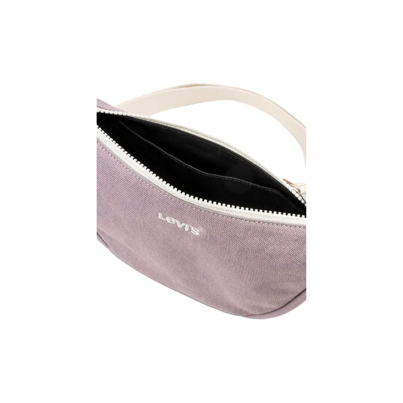 Levi’s Cotton Shoulder Bag Crossbody Bag Small Size Women's Light Pink-4