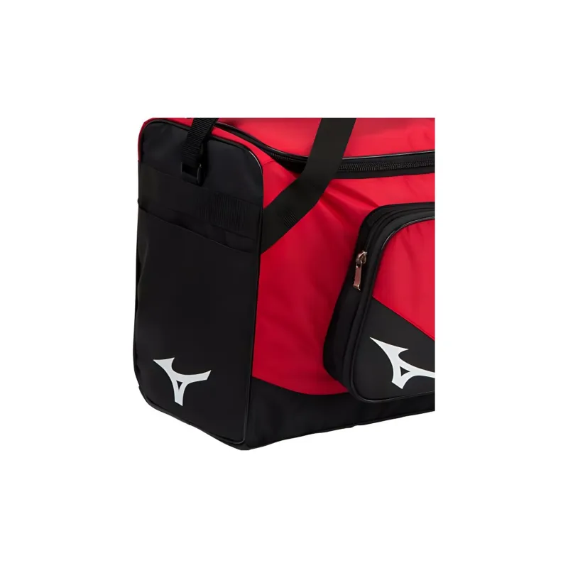 Mizuno PVC One Shoulder Portable Travel Bag Unisex Red-3