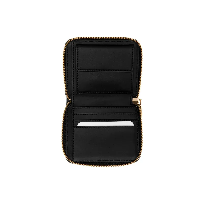 GUESS Artificial Leather Wallet Small Size Women's Black-3