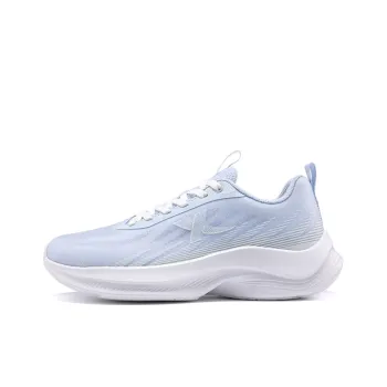 XTEP Cushioning Breathable Low Top Casual Running Shoes Women's Blue White