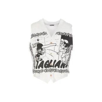 Magliano Graphic Printed V Neck Vest