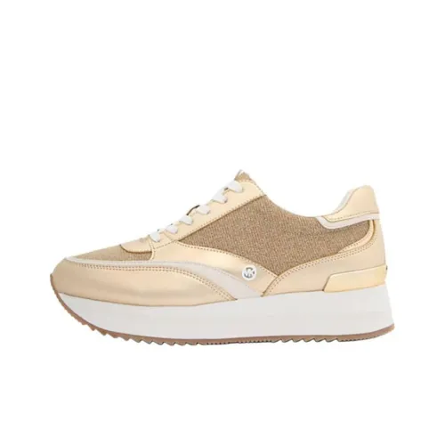 MICHAEL KORS Mariah Low-Top Casual Shoes Women's Gold