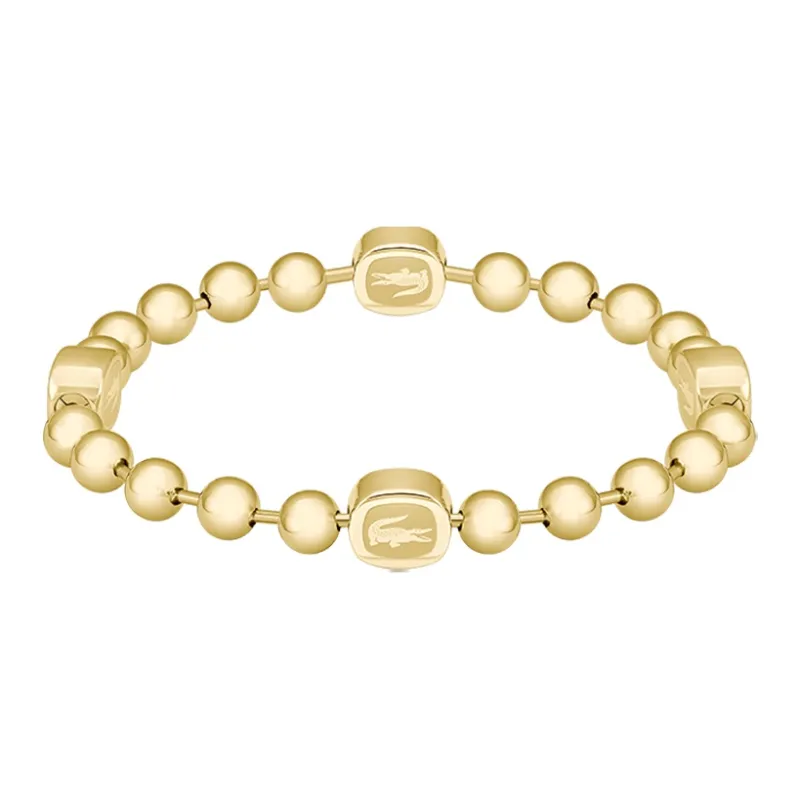LACOSTE Stainless Steel Bracelets Unisex Gold 2040409-3