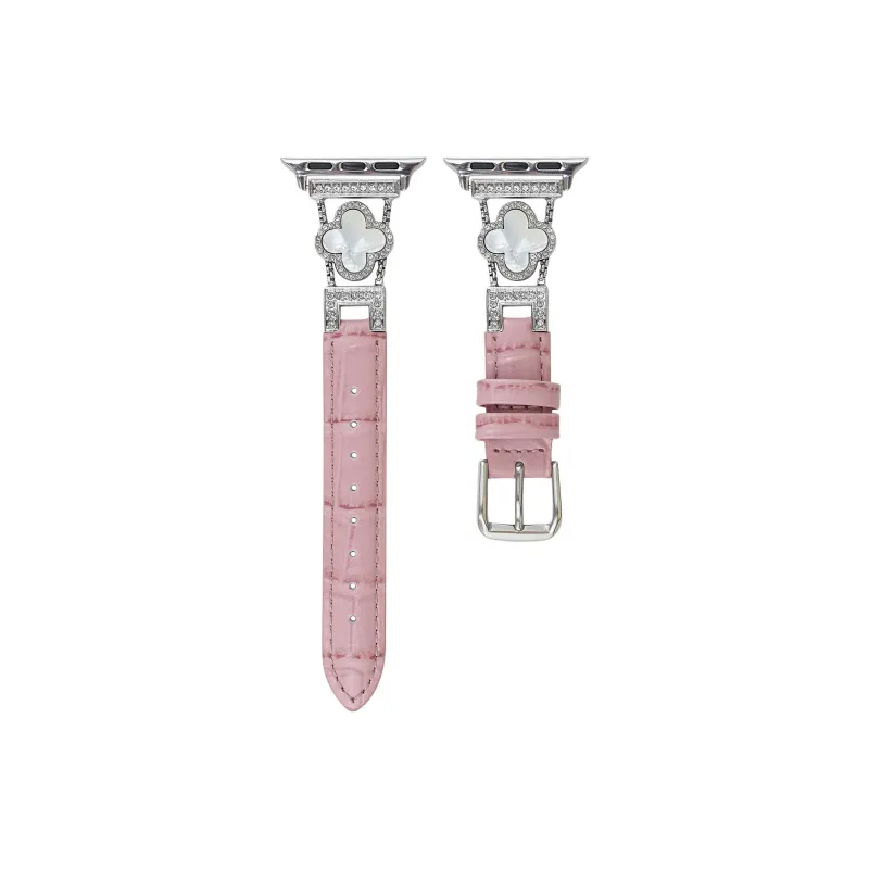 PULAISI Apple Compatibility Watch Band 220mm Genuine Leather Material-3