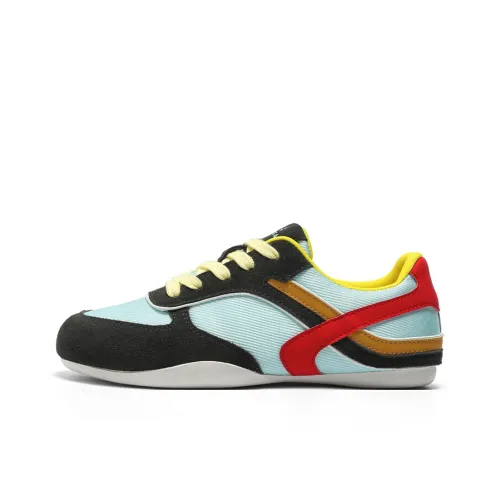 NAVIGARE Small Sailboats Lightweight Low Top Casual Shoes Women's Turquoise Gray