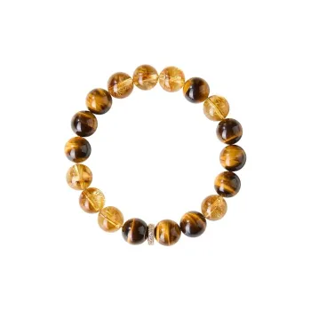 JINJI Tiger's Eye Stone Bracelets Unisex