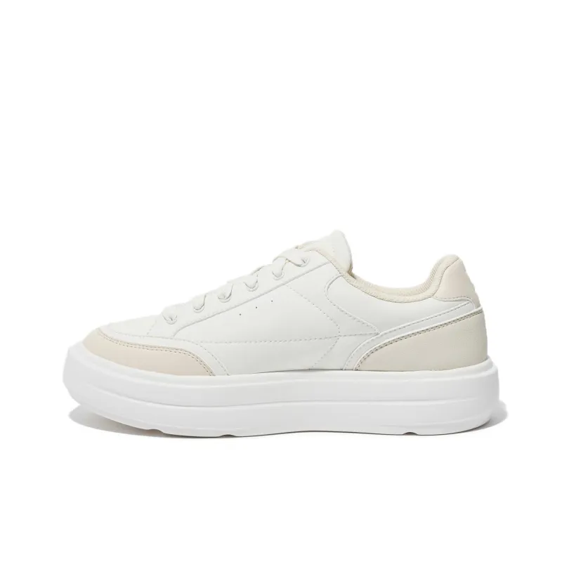 FILA Funky Tennis 1998 Anti Slip Wear Resistant Low Top Skateboard Shoes Unisex Beige-1