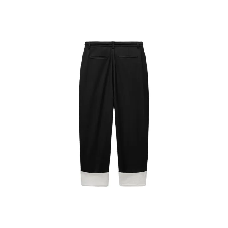 ZARA AO YES Collaboration Suit Trousers Men Black-1