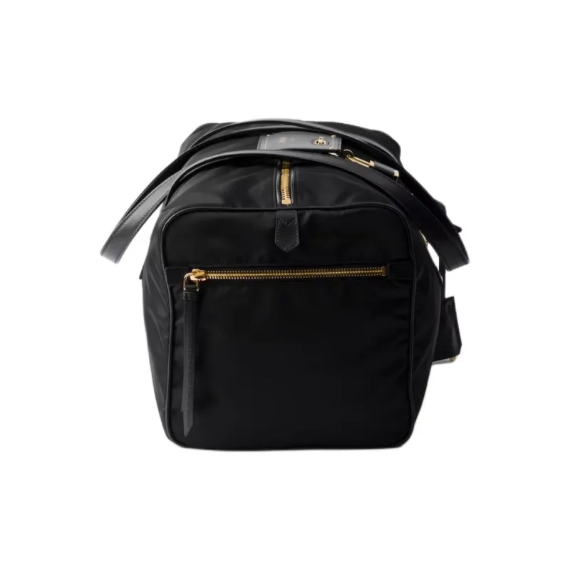 PRADA Re Nylon Recycled Nylon Travel Bag Men's Black-2
