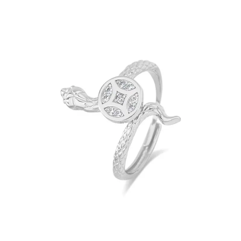 Hui Xuan Charm 990 Foot Silver Rings Women's-0