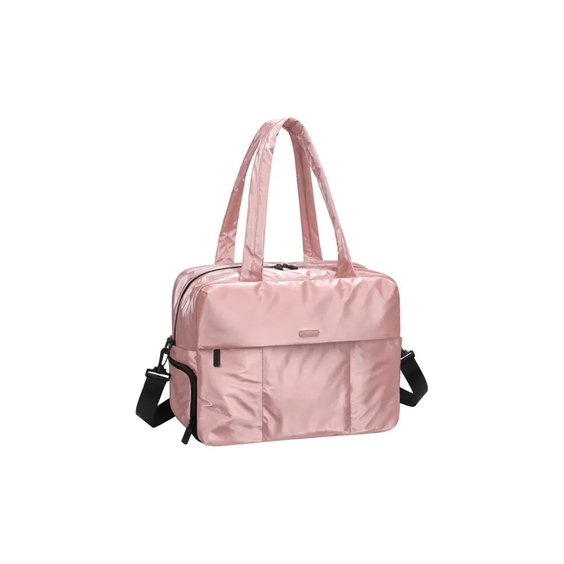 GOLF Fabric Travel Bag 19.8L Women's Dazzling Pink/Arctic Silver-2