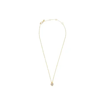 Kate Spade With All My Heart Pavé Embellished Necklace