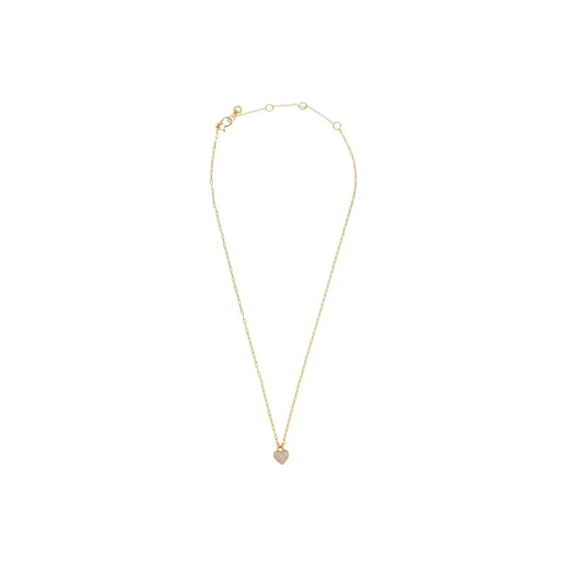 Kate Spade With All My Heart Pavé Embellished Necklace-0