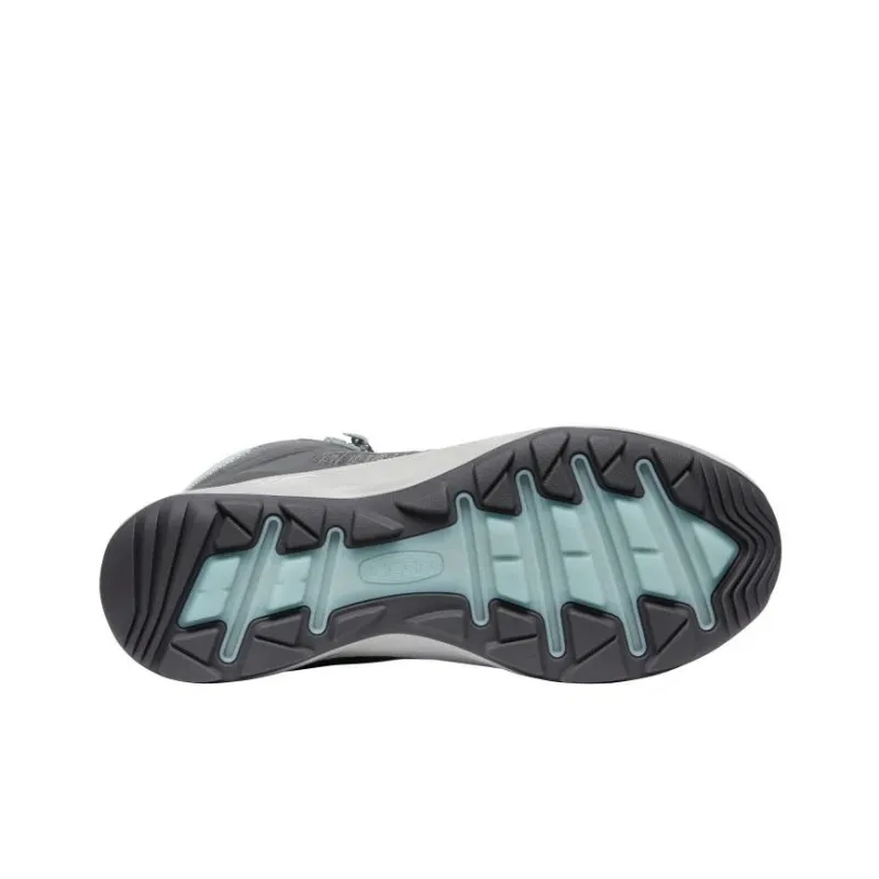KEEN Terradora Fle Wear-Resistant Mid-Top Hiking Shoes Women's Gray-4