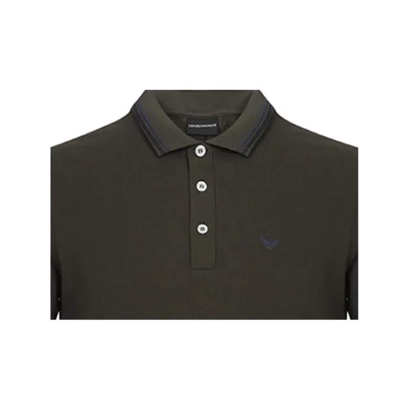 EMPORIO ARMANI Polo Shirt Men's Green-4