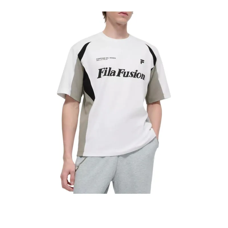 FILA FUSION LIFEFOB T Shirt Unisex Standard White-1
