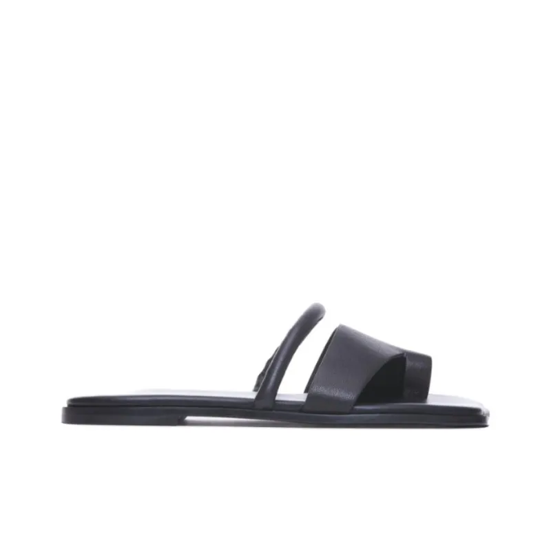 Vic Matie Flip Flops Women's Black-1