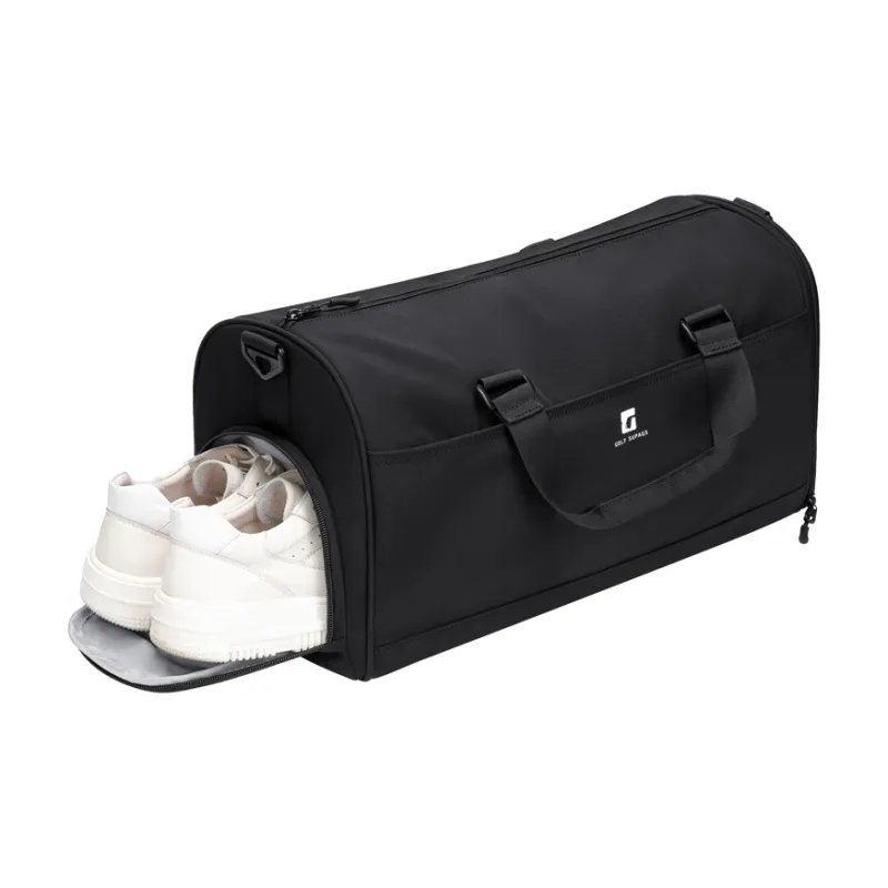 GOLF Fabric Crossbody Bag Travel Bag 30L Women's Muddy Brown/Elegant Black-6