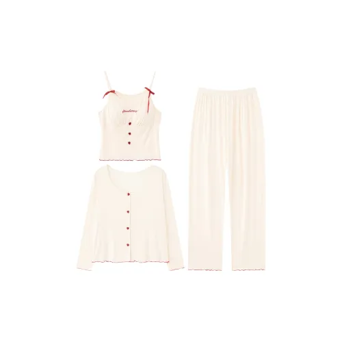 O'MESIK Pajama Set Women's Apricot