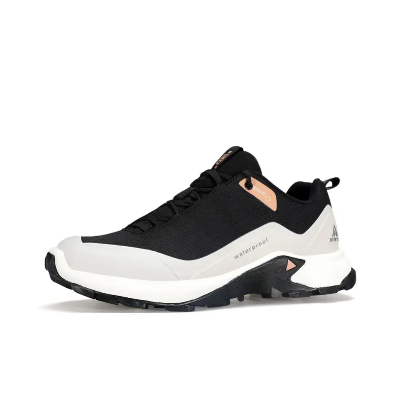 HUMTTO Cushioning Anti Slip And Wear Resistant Low Top Hiking Shoes Men's Black Beige Gray-1