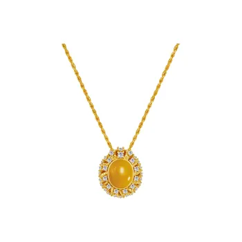 MITHAOL KUSC S925 Silver Necklaces Women's
