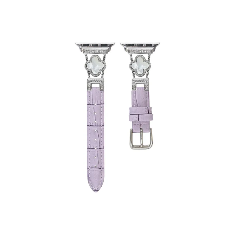 PULAISI Apple Compatibility Watch Band 220mm Genuine Leather Material-11
