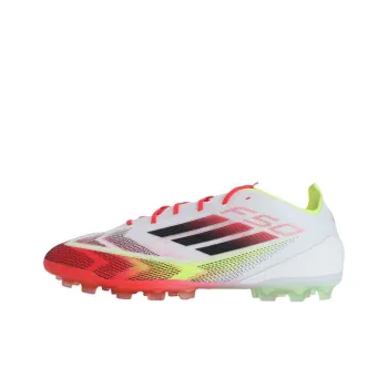 Adidas F50 ELITE AG Rubber Short Studs Artificial Ground Anti Slip Wear Resistant Soccer Shoes Unisex White