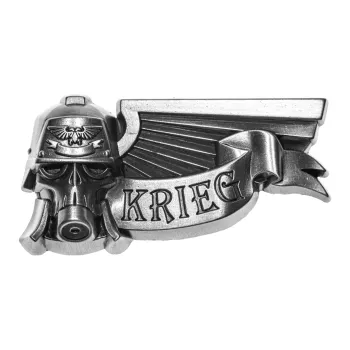 STARFORGED Krieg Death Korps Brooch Warhammer 40K Merch DKK Commemorative Medal Badges