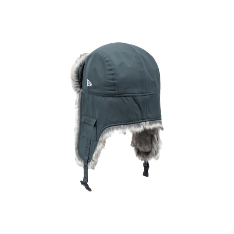 New Era Nylon Trapper Hats Unisex Blue-3