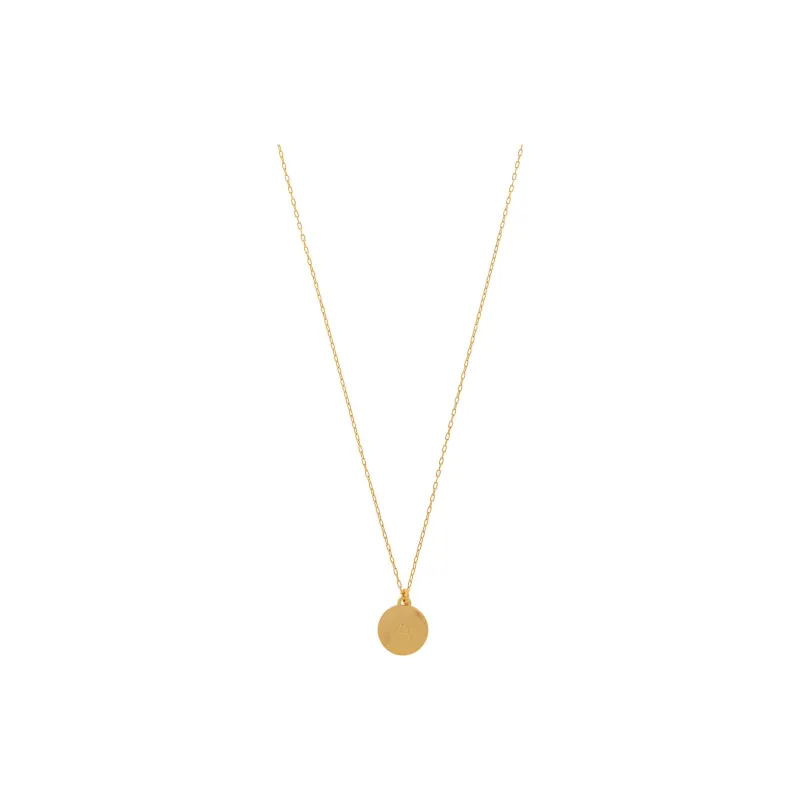 Kate Spade A Initial Mini Pendant Necklace-0