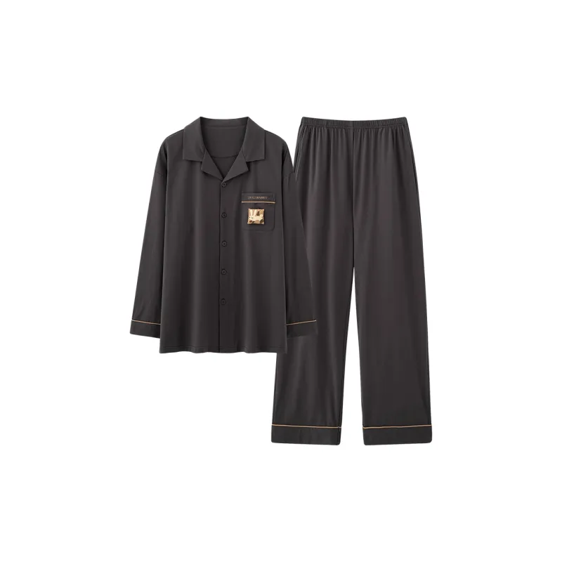 Good Fortune Pajama Set Men's Image Color-0