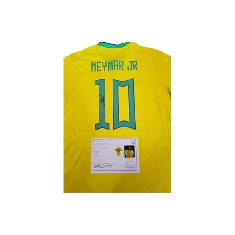 Yi Shot Jersey Brazil Fan Edition Includes EM Certificate Unisex-2