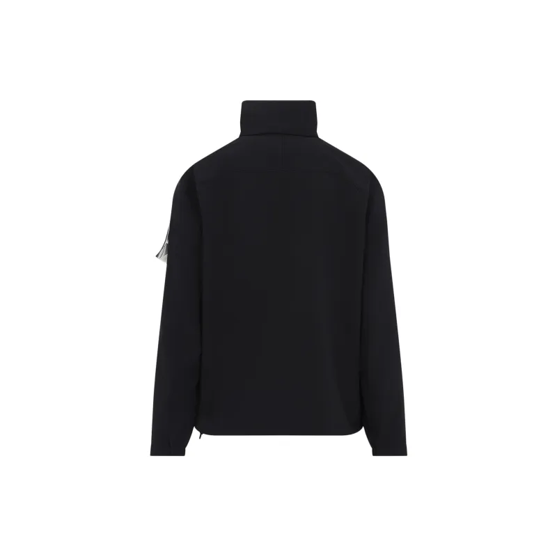 STONE ISLAND High Neck Zipped Jacket-1