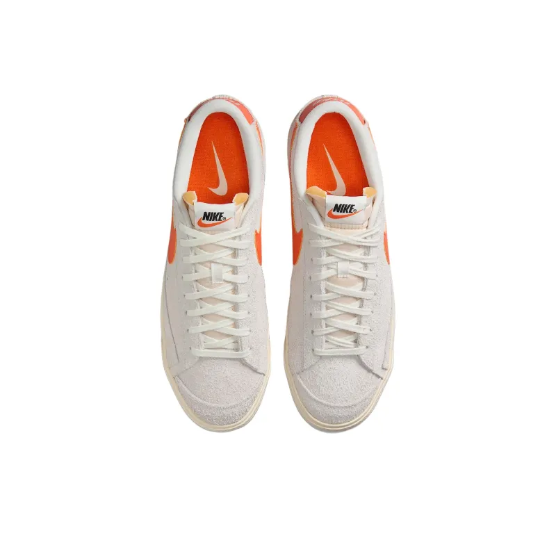 Nike Blazer Low '77 Prm Coconut Milk Safety Orange-2