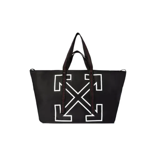 OFF WHITE Large Heritage Day Off Tote Bag 'Black'