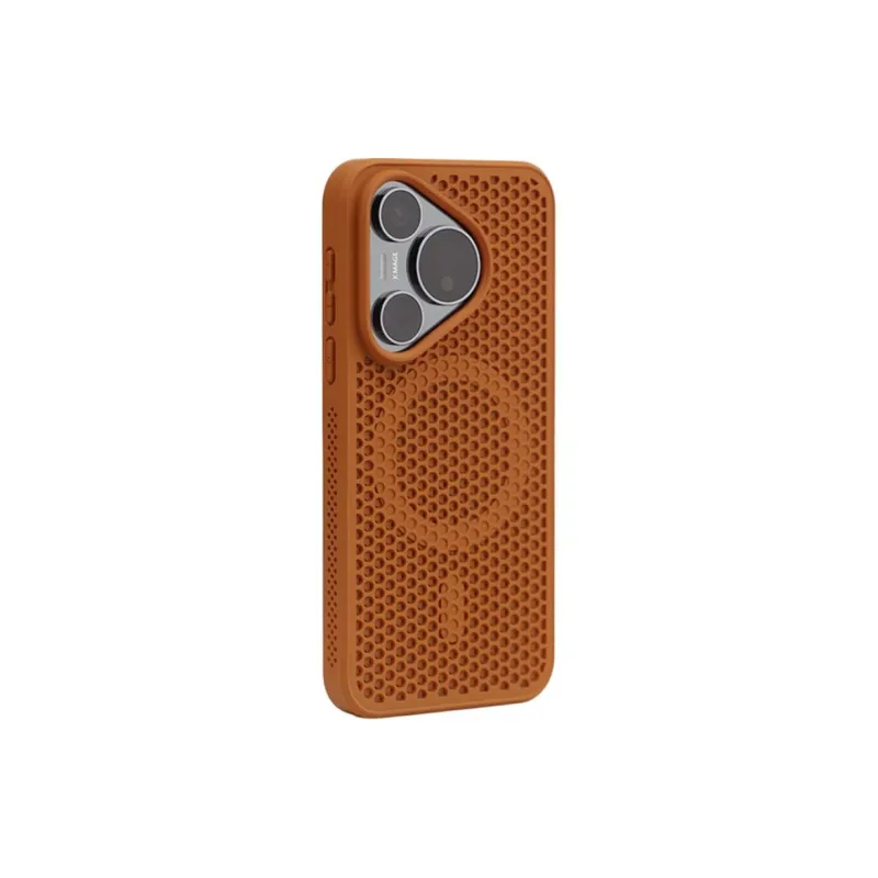 TXBX TPU Material Honeycomb Breathable Heat Dissipation Magnetic Phone Case Compatible With Huawei Pura 70 Collection-8