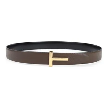 TOM FORD T Plaque Reversible Belt