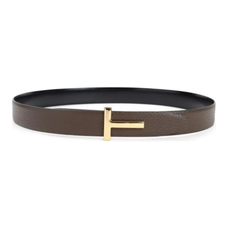 TOM FORD T Plaque Reversible Belt-0