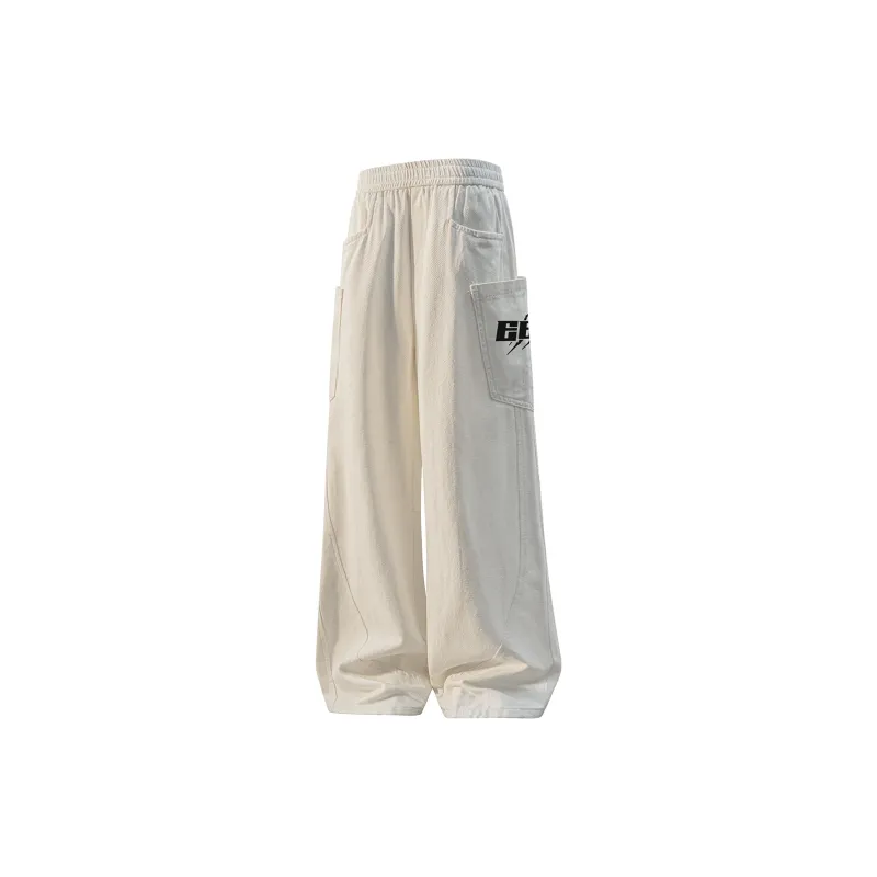 Qnxeey Jeans Unisex-7