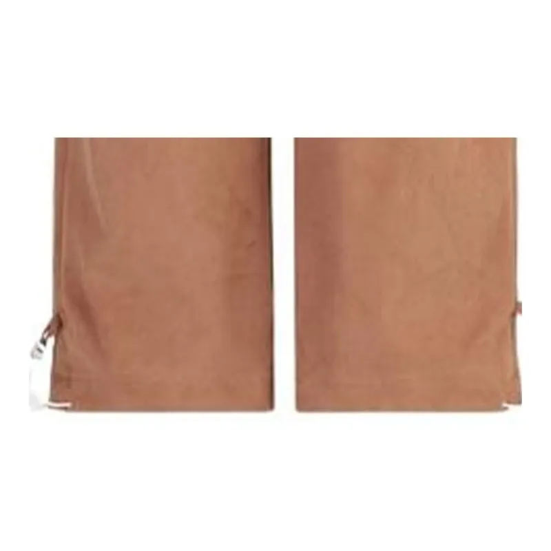 EMPORIO ARMANI Sustainable Collection Knitted Sweatpants Women's Khaki-4
