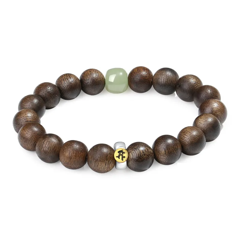 PUTUOSHANWENCHUANG Fragrance Agarwood Bracelets Unisex-10