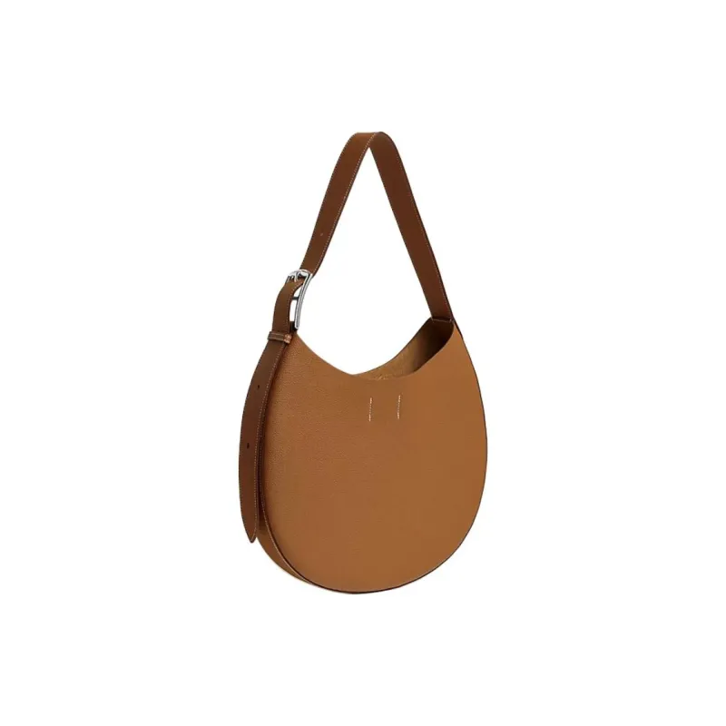 HERMES Arcon Togo Leather With Swift Calfskin Handbag, Shoulder Bag Women's Gold-2