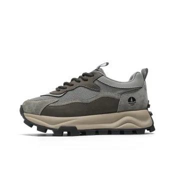NAVIGARE Small Sailboats Height Increasing Low Top Casual Shoes Women's Gray