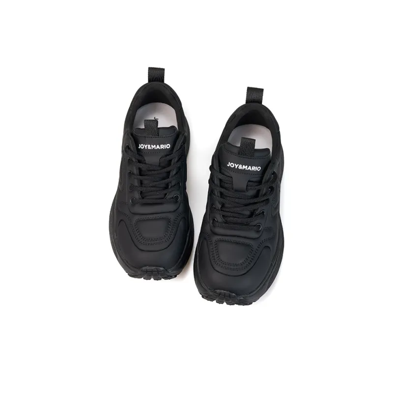 Joy&Mario Slip Resistant Lightweight Height Increasing Low Top Casual Shoes Women's-2