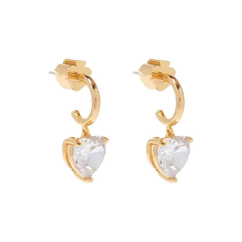 Kate Spade My Love Heart Huggies Earrings-0