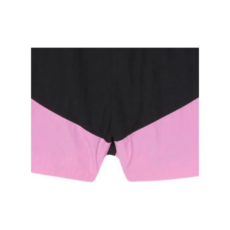EMPORIO ARMANI Logo Appliqué Colour Block Shorts-2