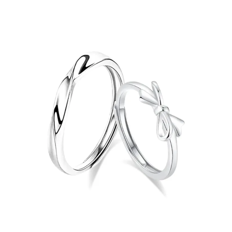 VEZA Sterling Silver Rings Unisex-8