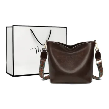 MILLIE'S Cow Leather Underarm Shoulder Bag, Crossbody Bag Tote Regular Women's Coffee