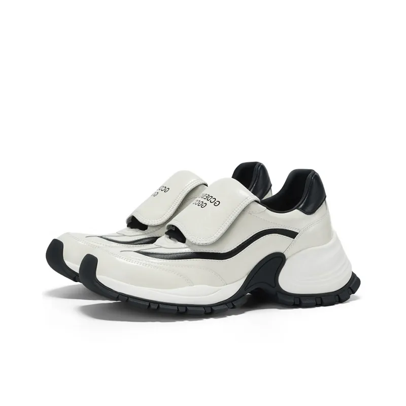 GG CC Sports Casual Anti Slip Wear Resistant Low Top Fashion Platform Chunky Sneakers Women's-1